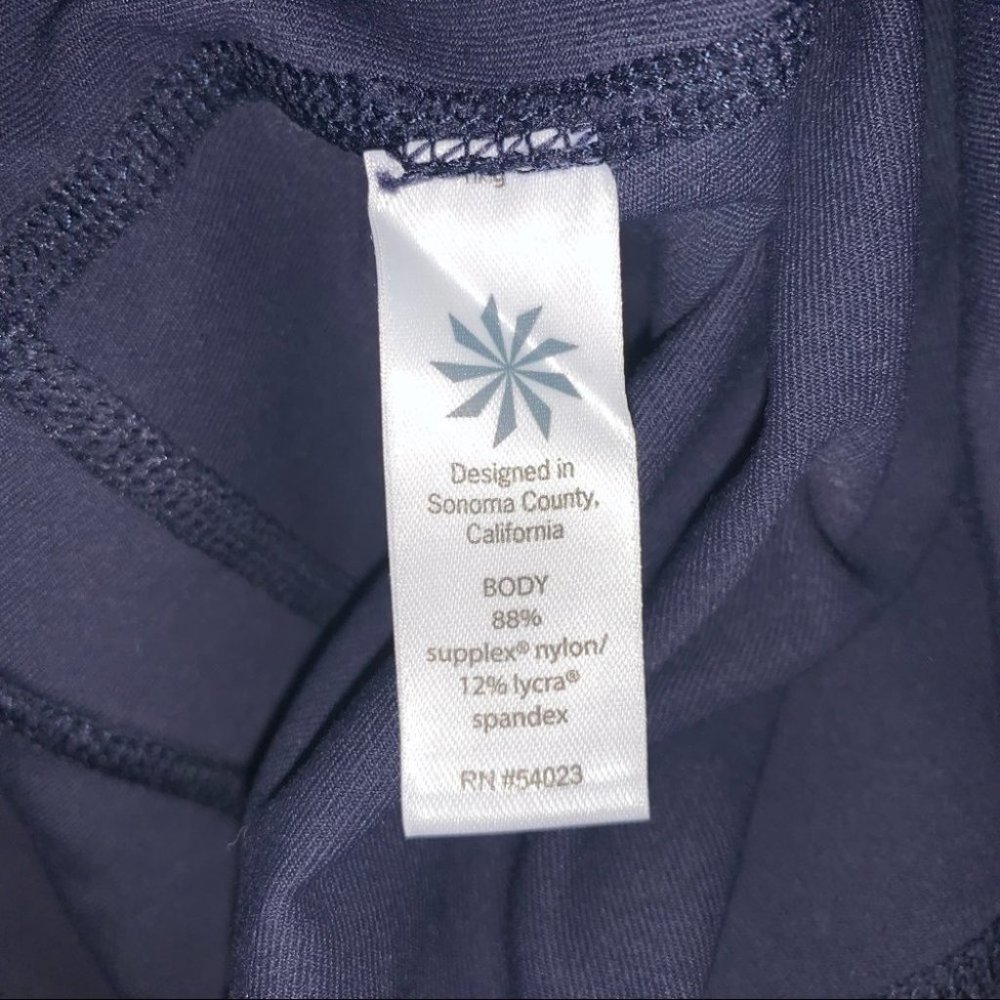 Athleta Straight‎ Up Pant XS Navy Power Pilayo - Picture 9 of 10